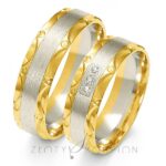 Obrączki złote ZS-A-230 płaskie