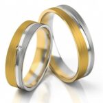 Obrączki złote S300 płaskie