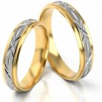 Obrączki złote S002 płaskie