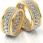 Obrączki złote S007 płaskie