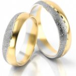 Obrączki złote S011 półokrągłe