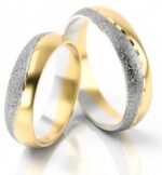 Obrączki złote S011 półokrągłe