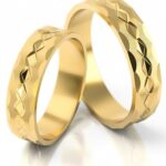 Obrączki złote S022 płaskie