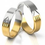 Obrączki złote S043 płaskie