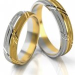 Obrączki złote S051 półokrągłe