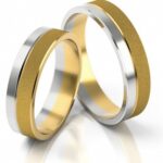 Obrączki złote S058 płaskie