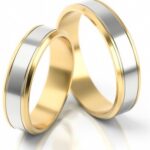 Obrączki złote S060 płaskie