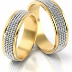 Obrączki złote S066 płaskie