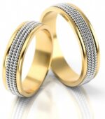 Obrączki złote S067 płaskie