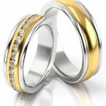 Obrączki złote S083 płaskie