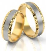 Obrączki złote S099 płaskie