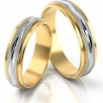 Obrączki złote S123 płaskie