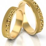 Obrączki złote S126 płaskie