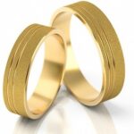 Obrączki złote S127 płaskie