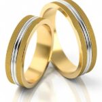 Obrączki złote S148 płaskie