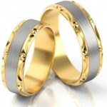 Obrączki złote S151 płaskie