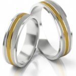 Obrączki złote S152 płaskie