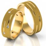 Obrączki złote S189 płaskie