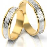 Obrączki złote S200 płaskie