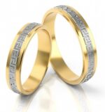 Obrączki złote S202 płaskie