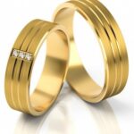 Obrączki złote S206 płaskie