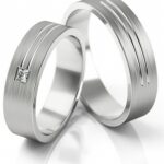 Obrączki złote S214 płaskie