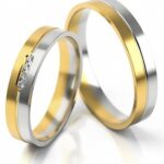 Obrączki złote S224 płaskie