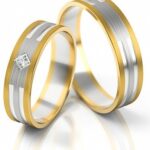 Obrączki złote S233 płaskie