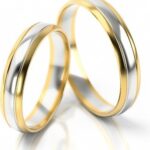 Obrączki złote S239 półokrągłe