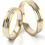 Obrączki złote S250 płaskie