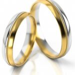 Obrączki złote S253 półokrągłe