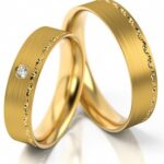 Obrączki złote S272 płaskie