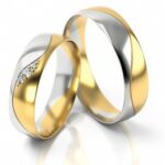 Obrączki złote S276 półokrągłe