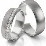 Obrączki złote S292 półokrągłe