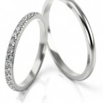 Obrączka złota S298