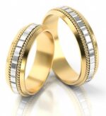 Obrączki złote S068 płaskie