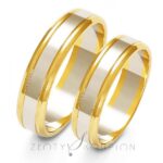 Obrączki złote ZS-A-207 płaskie