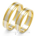 Obrączki złote ZS-A-204 płaskie