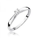 Pierścionek złoty z diamentem BD-W45B