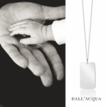 Naszyjnik srebrny nieśmiertelnik