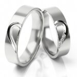 Obrączki złote S309 płaskie