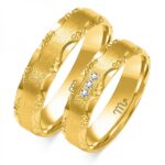 Obrączki złote ZS-O-238 płaskie