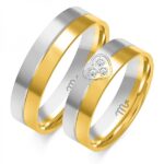 Obrączki złote ZS-OE-353 płaskie