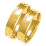 Obrączki złote ZS-O-232 płaskie