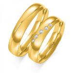 Obrączki złote ZS-O-268 półokrągłe