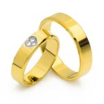 Obrączki złote SL19 płaskie