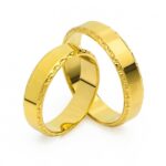 Obrączki złote SL18 płaskie