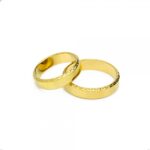 Obrączki złote SL18 płaskie - obrazek 2