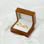 Obrączki złote SL22 półokrągłe - obrazek 3