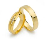 Obrączki złote SL29 płaskie